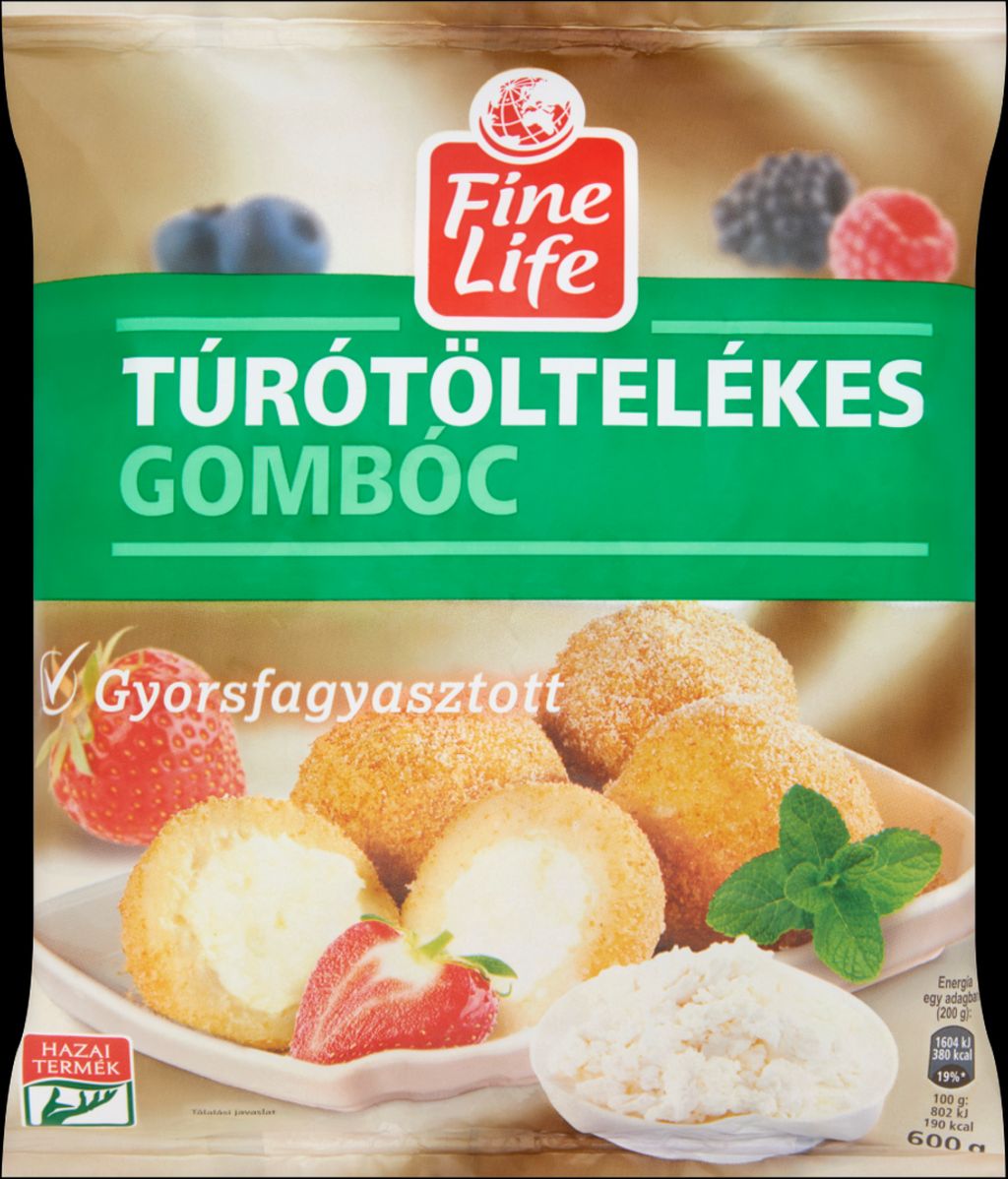 Fine Life Túrótöltelékes gombóc